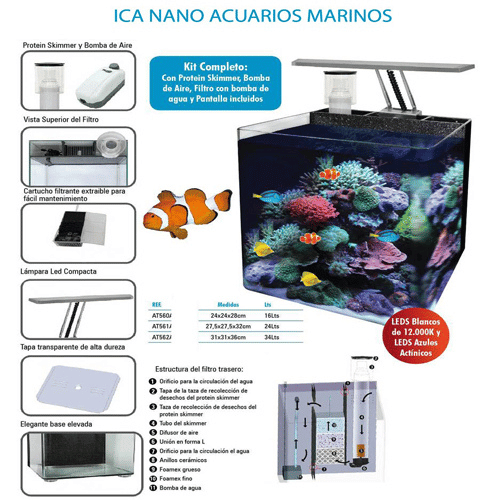 nano marine 24 litros ocean free